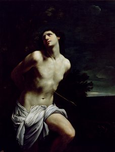 聖セバスチャン、1617-18 作： Guido Reni